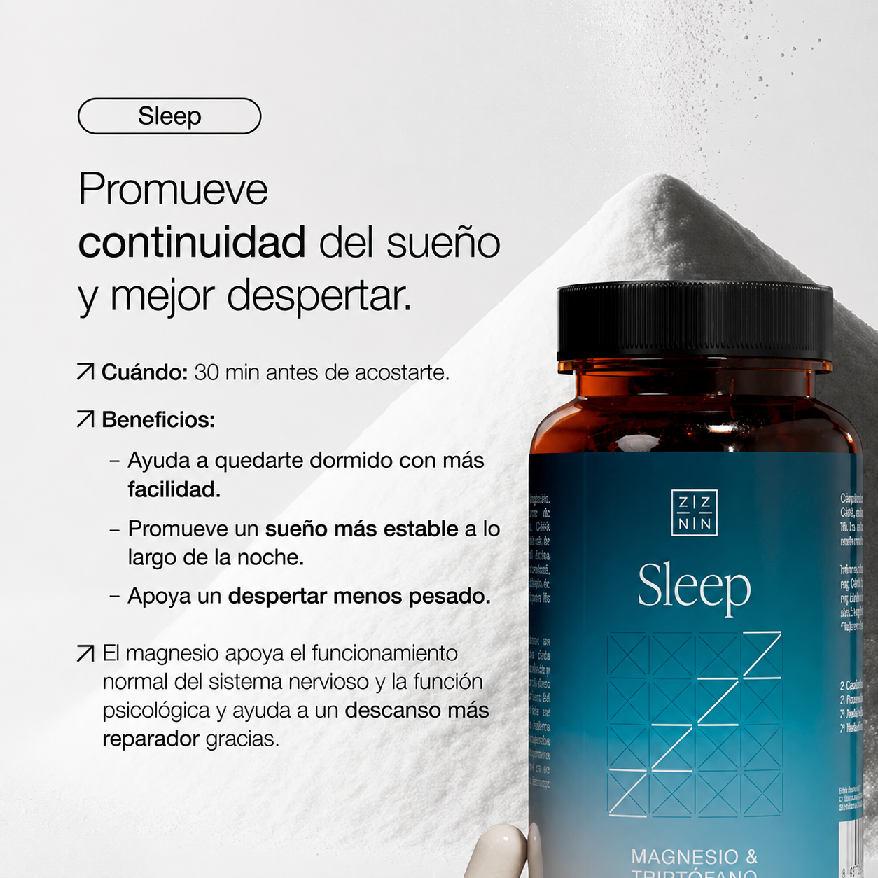 Ingredientes naturales de MODO ZZNN