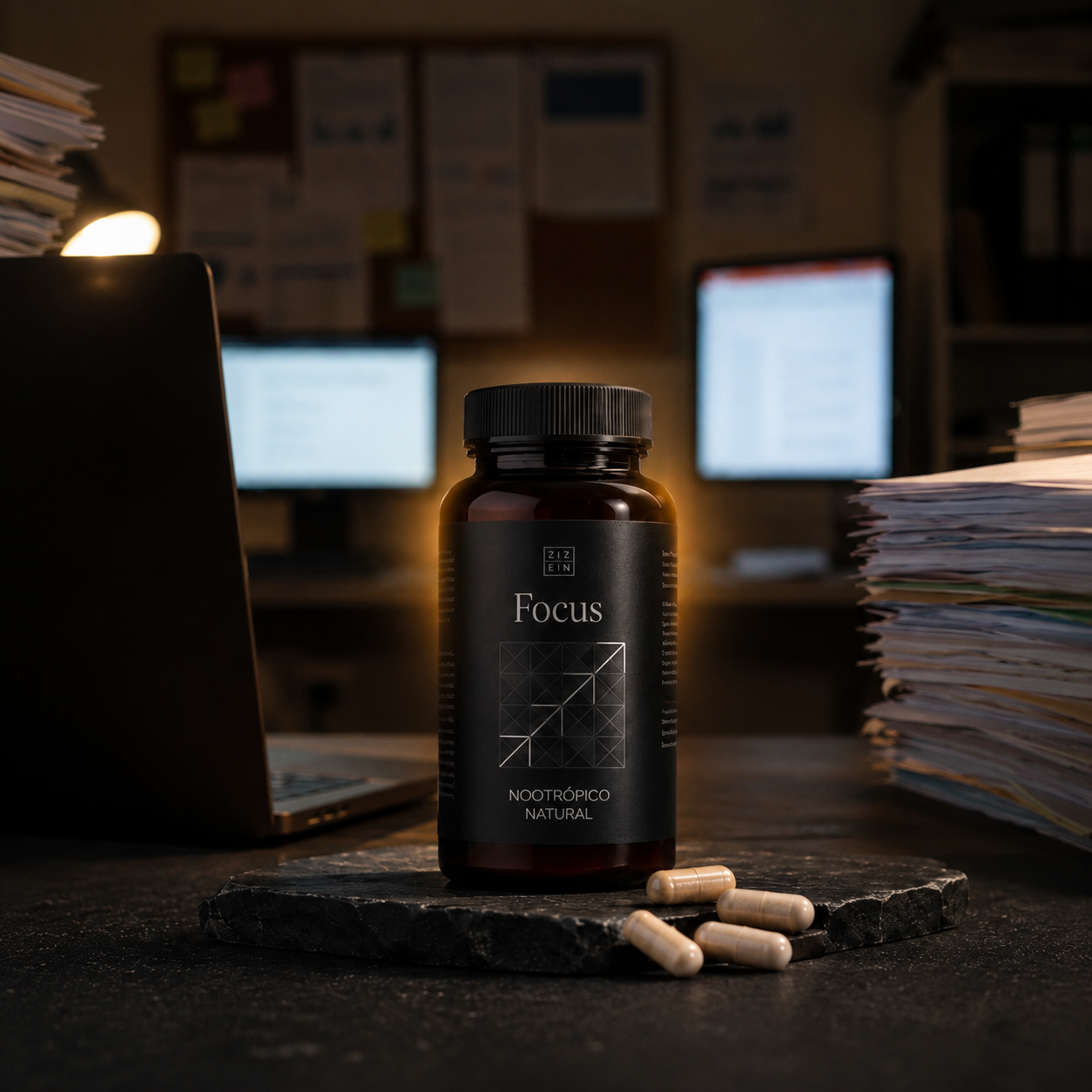 ZZNN Focus - nootrópico natural para la concentración